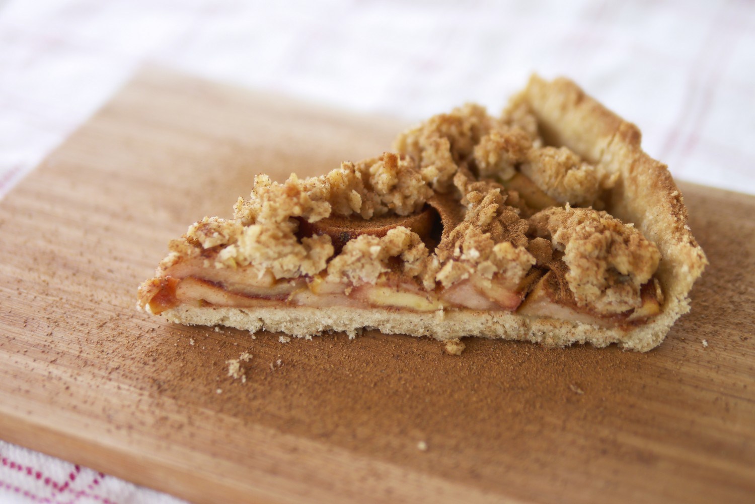 Tarte Aux Pommes Façon Crumble - Recette Avec Psyllium Blond